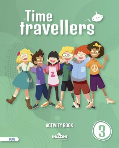 Portada de Time Travellers 3 Blue Activity Book English 3º Primaria