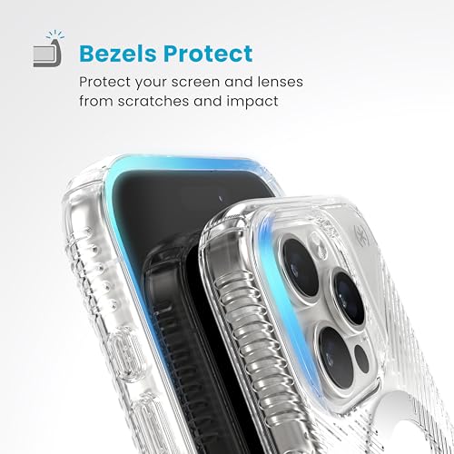 Image of Speck Presidio Clear /Chrome MagSafe iPhone 16 Pro Case
