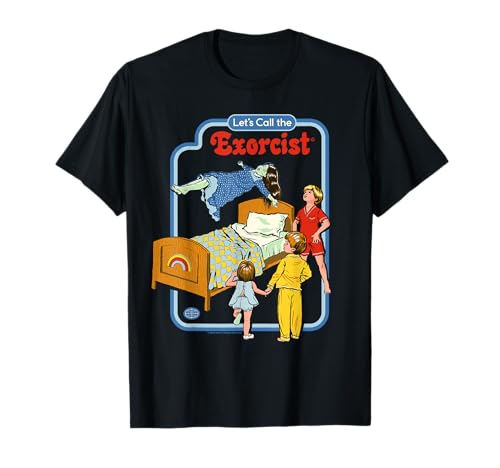 Let's Call The Exorcist Retro Vintage Funny Adult Humor T-Shirt