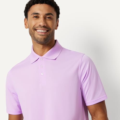 Image of Amazon Essentials Men's Regular-Fit Quick-Dry Short-Sleeve Golf Polo Shirt
