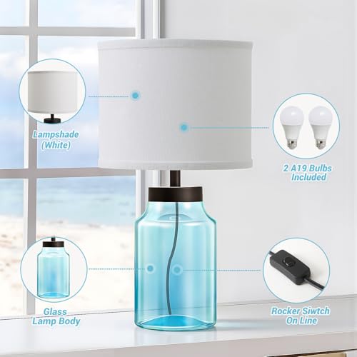 Lámparas de mesa GyroVu Coastal rellenable set 2 miniatura 3