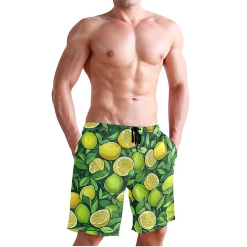 Mens Swim Trunks with Pockets Quick Dry Board Shorts with Mesh 4 Way Stretch Beach Bathing Water Swimwear4