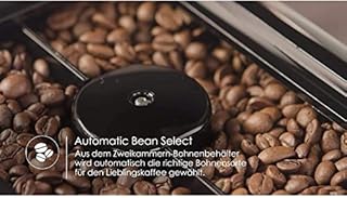Melitta Caffeo Barista TS Smart F850-102, Kaffeevollautomat mit Milchbehälter, Smartphone-Steuerung mit Connect App, One Touch Funktion, Schwarz + Milchlanze für Kaffeevollautomaten Edelstahl, Schwarz