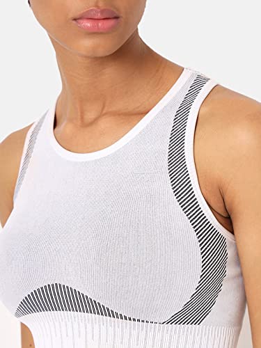 Image of Women's Slip-On Sports Bra | Lightly Padded | Seamless Technology Full-Coverage Sports Bra | Racerback Medium-Impact