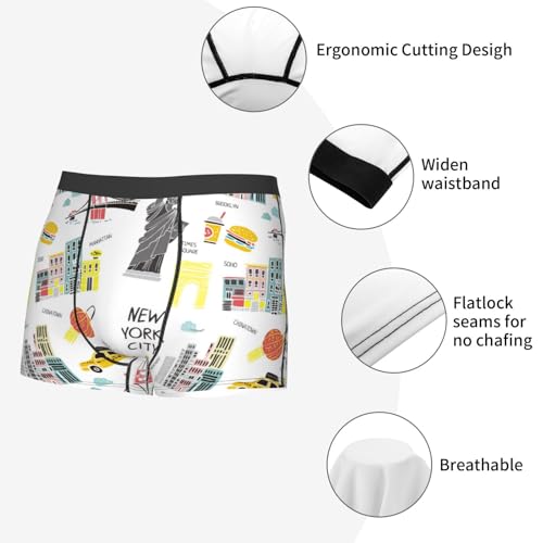 New York Mens Underwear Boxer Briefs For Men’s -4