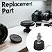 Rubber Monopod Foot Pad with 3/8in Screw - Durable Anti-Slip Tripod Replacement Accessories for Camera Supports, Ideal for Photographers and Filmmakers