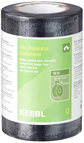 Kerbl Ruban adhésif pour silos, 100 mm x 10 m, épaisseur de 0,2 mm