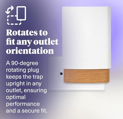 Image of Pestie Fruit Fly Traps, Indoor Gnat Trap Plug-in (1 Device, 2 Cartridges)