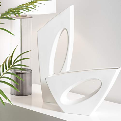 Torre & Tagus Vector Geometric Ceramic Vase #TOP20