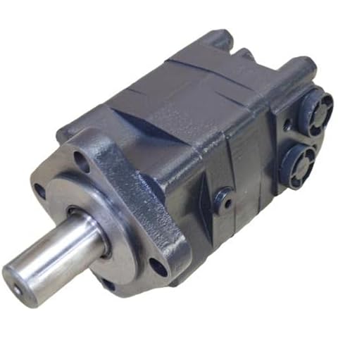Hydraulikmotor CPMS_C, Schluckvolumen wählbar von 80 cm3/U - 475 cm3/U, Anschlüsse: G 1/2", Welle: Ø 32 mm zylindrisch, 4-Loch SAE Flansch Größe 250 ccm Cover