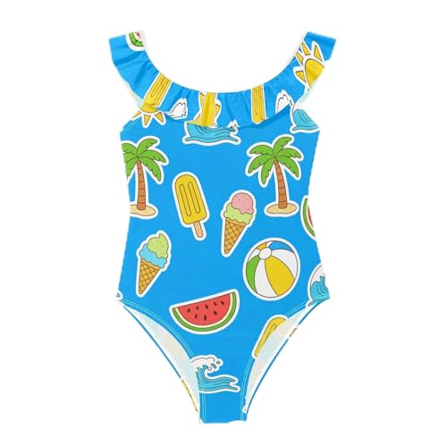 Traje de baño para niña ligero y deportivo de secado rápido Yoogain