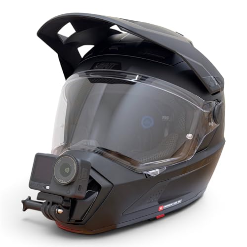 Action Cam Chin Mount für Motorradhelme (Set, Leatt ADV 9.5)
