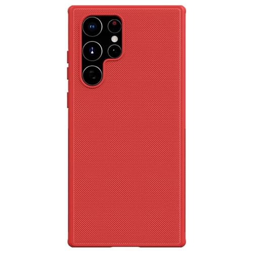Coque Samsung S22 Ultra antichoc rouge - Protection arrière rigide PC TPU