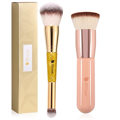 Ducare Makeup Brushes Double Ended Foundation Powder Brush Concealer Brush #TOP16