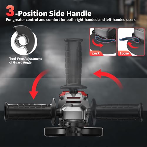 VERVEWAVE 18V Milwaukee-Compatible Grinder