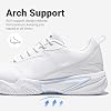 Zapatillas de Tenis FENLERN para Hombre, para Pádel, Raquetbol, Running y Caminar 8