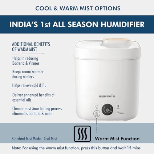 Reffair Caligo 500 Cool & Warm Mist Humidifier - Image 3