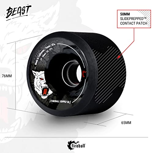 Fireball Beast Longboard Wheels