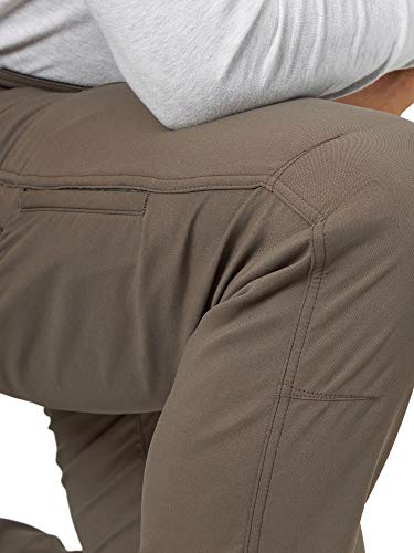 ATG by Wrangler Men's Fleece Lined Utility Pant, morel, 32W x 32L