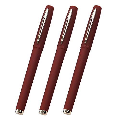 Image of Red Gel Pen Set | 1.0mm Fine Line Drawing Pens for Sketching, Illustration, Notes & Everyday Writing | Smooth Archival Ink | Pack of 3