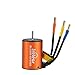 Jrelecs Upgrade Waterproof BL3650 3900KV Brushless Motor with 80A ESC Combo Set for 1/10 RC Car Truck