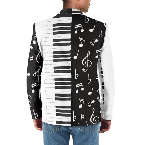 Men's Casual Lapel Blazer Muticolor One Button Suit Regular Fit Sports Coats Jackets for Prom,Party,Dinner2