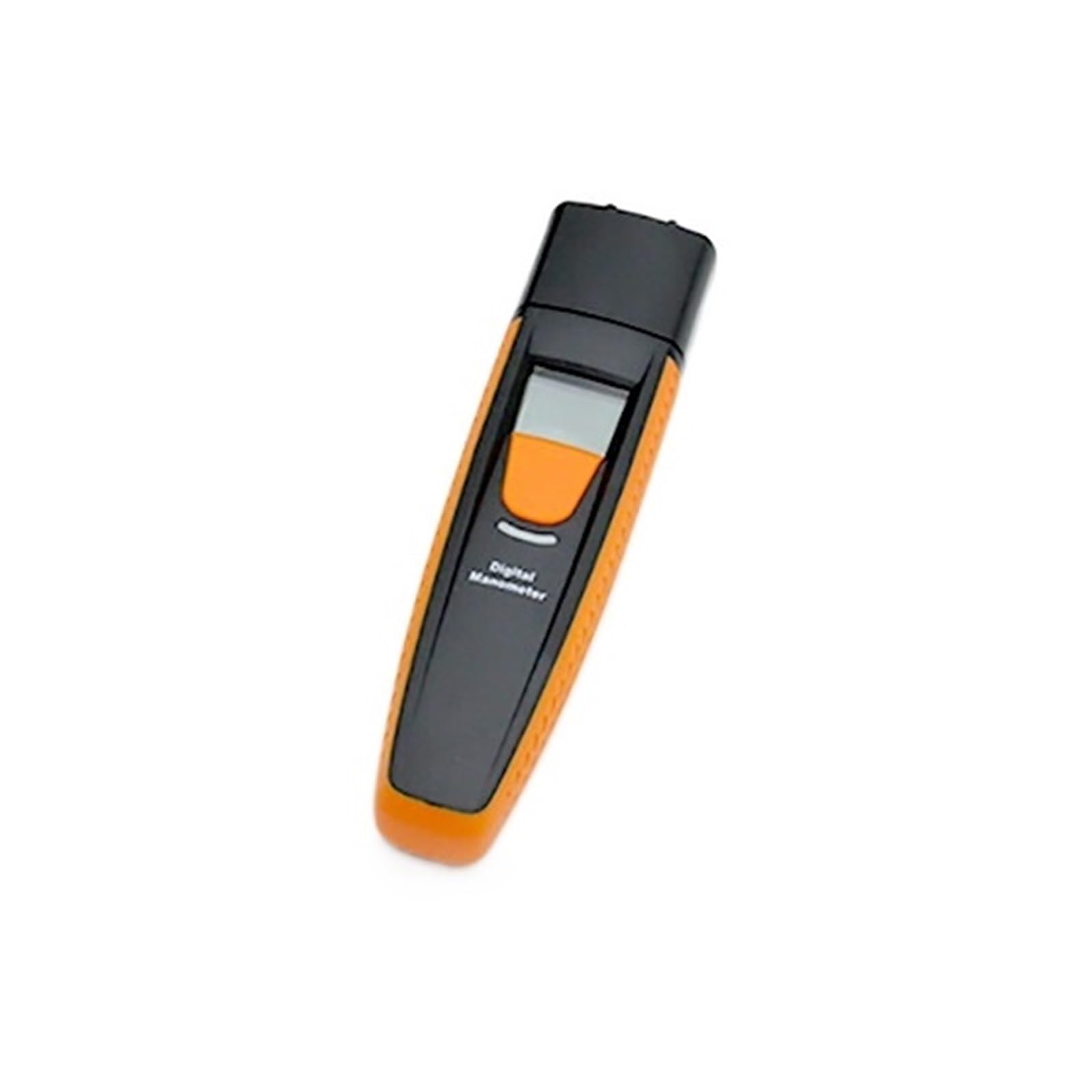 Manómetro digital Medidor de presión aire doble puerto HVAC Probador gas diferencial Bluetooth-compatible
