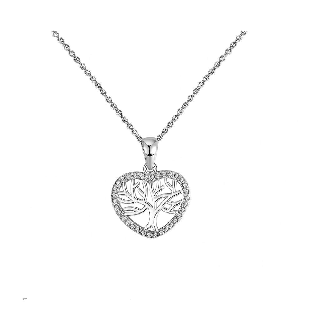 See full amazon price history chart for FABUNORA 925 Sterling Silver Chain Pendant & Tree of Life Mini Heart Necklace Gift Set For Sister, Necklace For Sister with Message Card, Silver FABUNORA 925 Sterling Silver Chain Pendant & Tree of Life Mini Heart Necklace Gift Set For Sister, Necklace For Sister with Message Card, Silver (B0CB8NKH31) Amazon Price History, Amazon Price Tracker