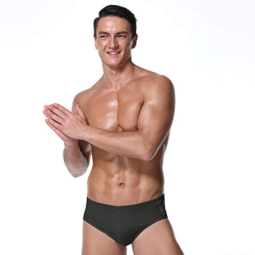 Nonecho Men Padded Brief Shapewear Shorts Butt Booster Underwear Hip-Up Body Shaper Boxer Enhancer Large thumb #1