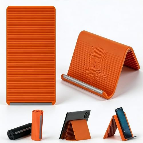 Portable Foldable Silicone Aluminum Phone Holder 2026 Flexible Ph...