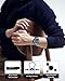 Imagen de MEGALITH Reloj de Pulsera Militar Hombre: Cronógrafo Impermeable Analogico Reloj con Correa de Acero Inoxidable