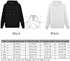 HUO BAO NIU ROU Electric Callboy Spray Smile Hoodies Long Sleeve Pullover Loose Hoody Sweatershirt Black M #1