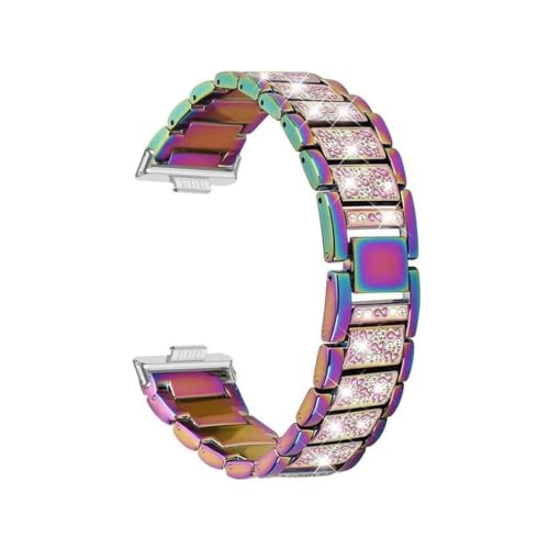 [PLYYQZM] �ɍ��� Hua wei Watch Fit 5 4 3 4Pro 5Pro �������^���u���X���b�g���X�g�o���h�ɓK�p(Colorful,For Fit 4 Pro)