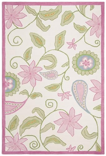 Tapete infantil SAFAVIEH 5' x 8' lana artesanal miniatura 2