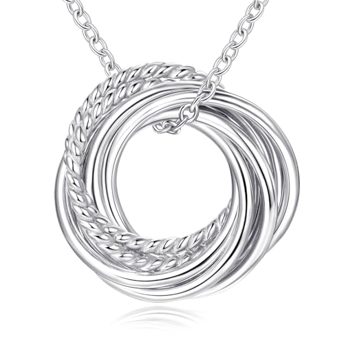 Annamate 80th Birthday Gifts for Women 925 Sterling Silver 8