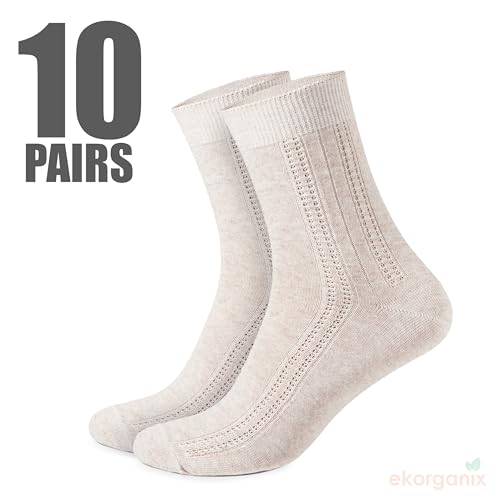 100% Pure Organic Linen Women's socks2