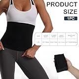Sweat Belt for Weight Loss Women - Waist Trainer Sauna Belts Waist Cincher Fitness Hot Slimming Workout Thermal Body Shaper Band - Elevates Aerobic Intensity and Increases Perspiration - Image 2