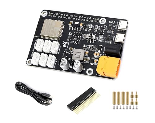 DDSM400nu[^[hCo[{[h_CNghCuT[{[^[hCo[{[hAESP32ƐHA6-CH DDSM400nu[^[𓯎ɐARaspberry Pi 5/4BɑΉ