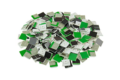 Strictly Briks - City Building Tile Set - 100% Compatible with All Major Brands - 256 2x2 Textured Tiles for Creative Play - Baseplate and 3D Briks Not Included