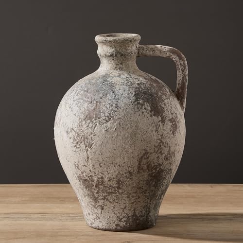LUKA Rustic Farmhouse Vase – Handcrafted Terracotta Home Decor - Image 5
