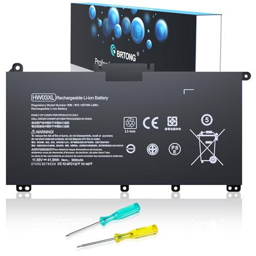L97300-005 L96887-421 HW03XL Laptop Battery Compatible with HP Pavilion 17-CN 17-CP 15-EH 15-EG 15-eg0000 15-eh0000 17-cn0000 17-cp0000 L96887-1D1 HSTNN-OB2A HSTNN-LB8U HSTNN-IB90