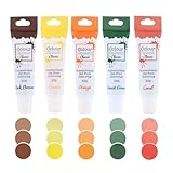 Colour Splash Food Colouring Gels, Naturals 5 Pack, Highly Concentrated Gels, Easy to Use Squeezy Tubes, Transform Plain Cakes Into Bright, Eye-Catching Creations - Multipack
