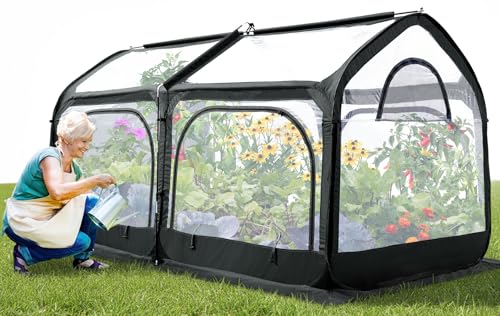 Quictent Greenhouse Screen Window, Portable Fast-up Plant