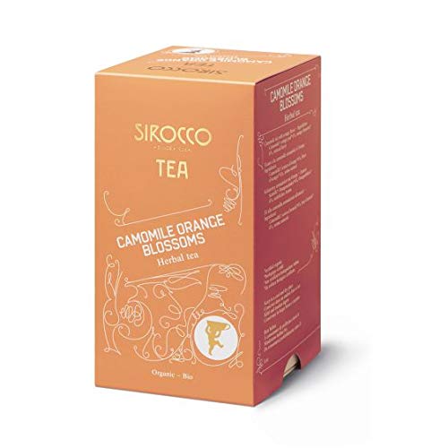 Sirocco Tee - Camomile Orange Blossoms Bio-Kamillentee mit Orange - 3 x 20 Teebeutel (60 Teebeutel)