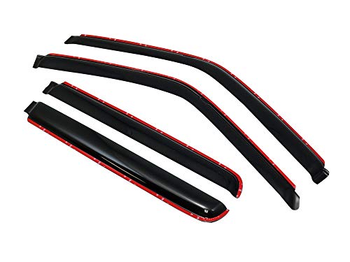 Armordillo USA 8700068 in Channel Window Visors Fits 1999-2000 Cadillac Escalade, 1992-1999 C/K Series/Suburban/YukonXL, 1995-1999 Tahoe/Yukon by ARMORDILLO - Used condition - US$28.11