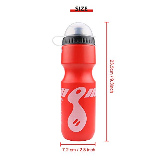 Andoer Bicicleta Garrafa de água Copo de água leve para atividades ao ar livre Ciclismo Equitação Vi