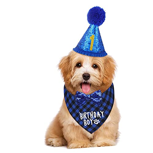 Ipetboom 1 Conjunto De Itens De Aniversário Para Gatos Kit De Higiene Para Cães Pequenos Coleiras Pa