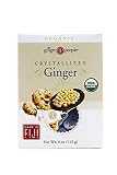 The Ginger People Organic Crystallized Ginger, 4 Ounce Boxes (Pack of 6)