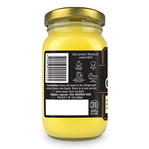 Karavansay Alimentos Naturales Karavansay Ghee Clarified Butter. Natural Flavor - Kosher, Keto Friendly Diet, Gluten Free thumb #1