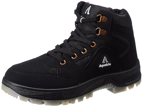Image of Aqualite Premium ATR-102 Trekking Boot Shoes with Lace-Up, Lightweight & Comfort Insole for Men
